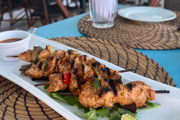 skewer dish