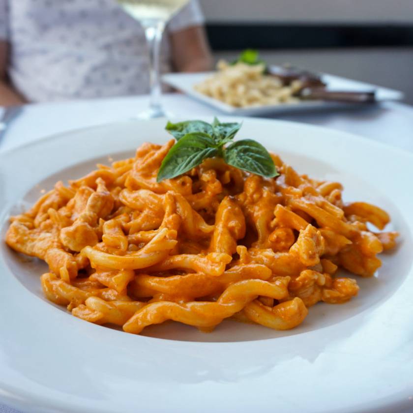 pasta at Casanovas