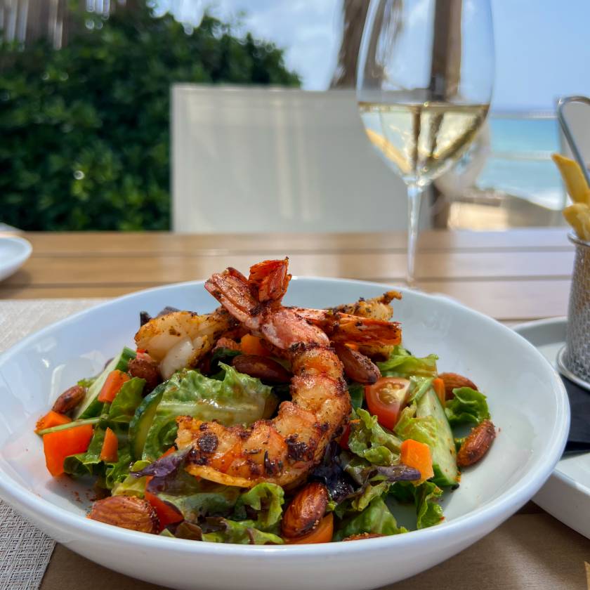 seafood salad at Nova