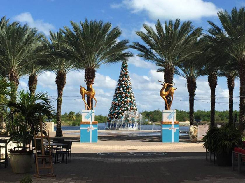 Camana Bay at Christmas