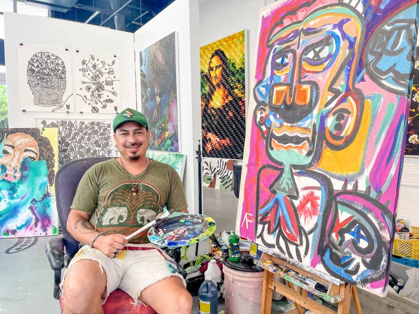 artist and founder of carlos v garcia gallery