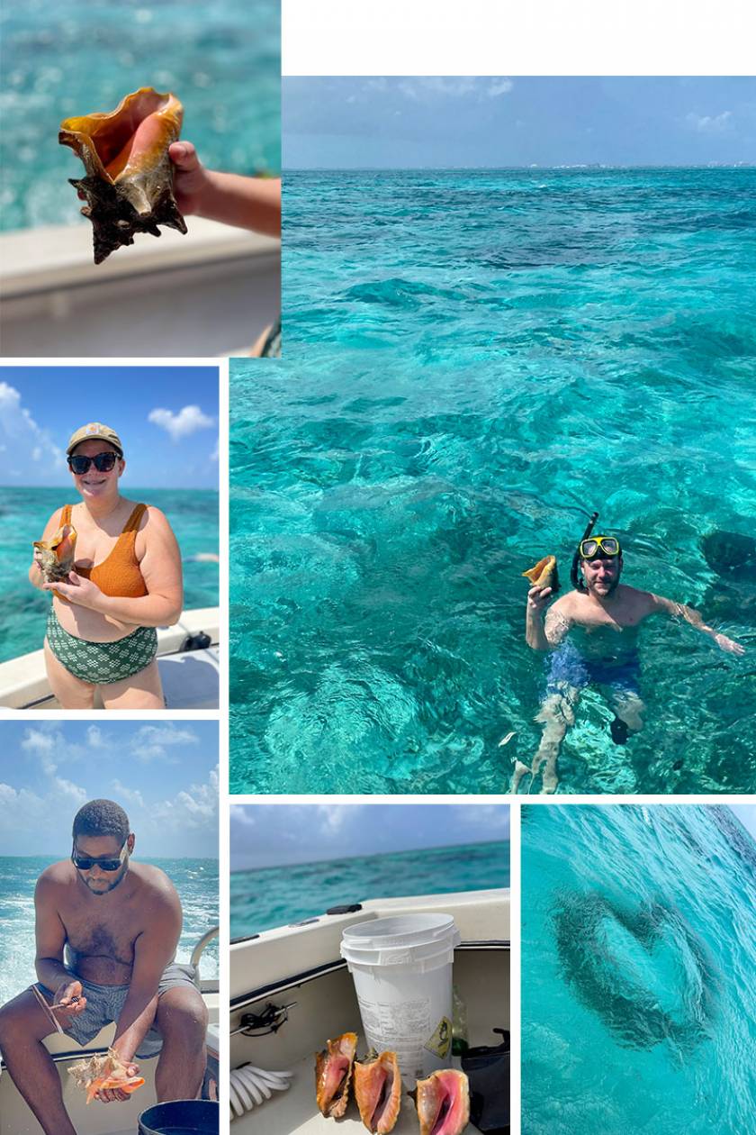 conch catch of the day