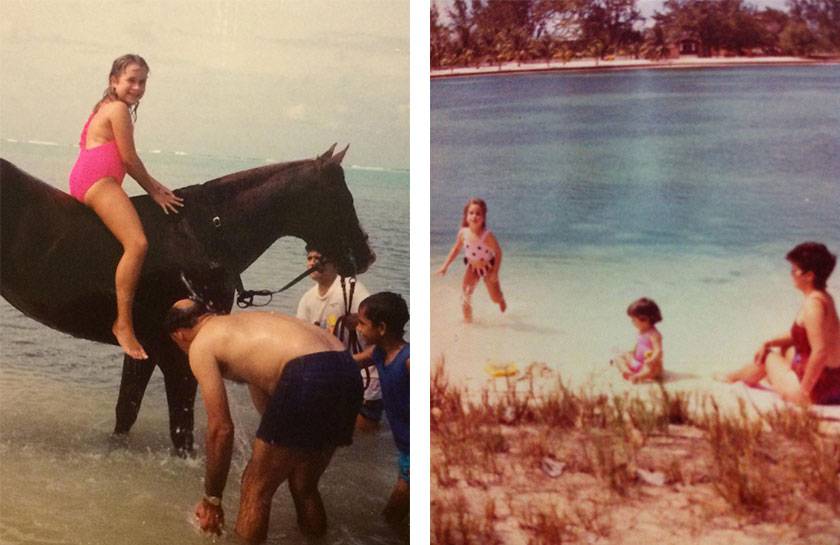 Jenica horseback and playing