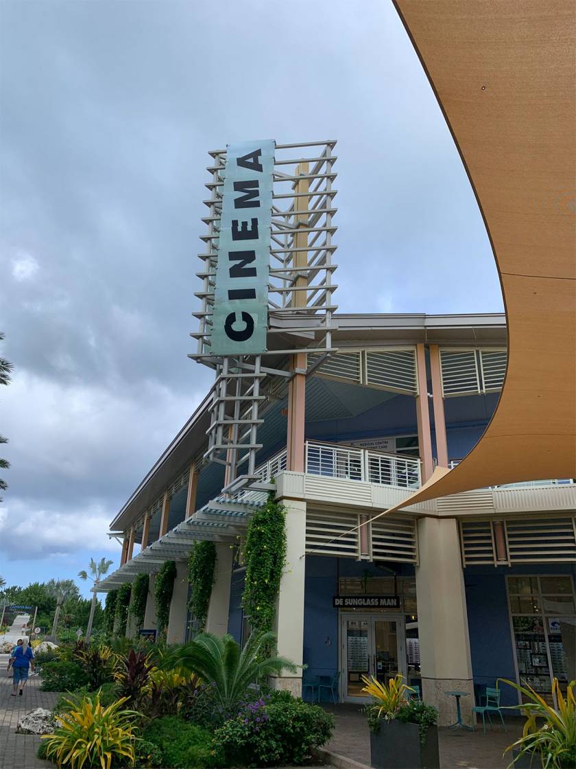 movie theater at Camana Bay