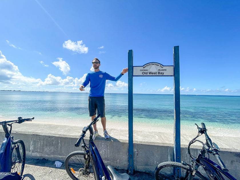 Ryan at our Old West Bay stop