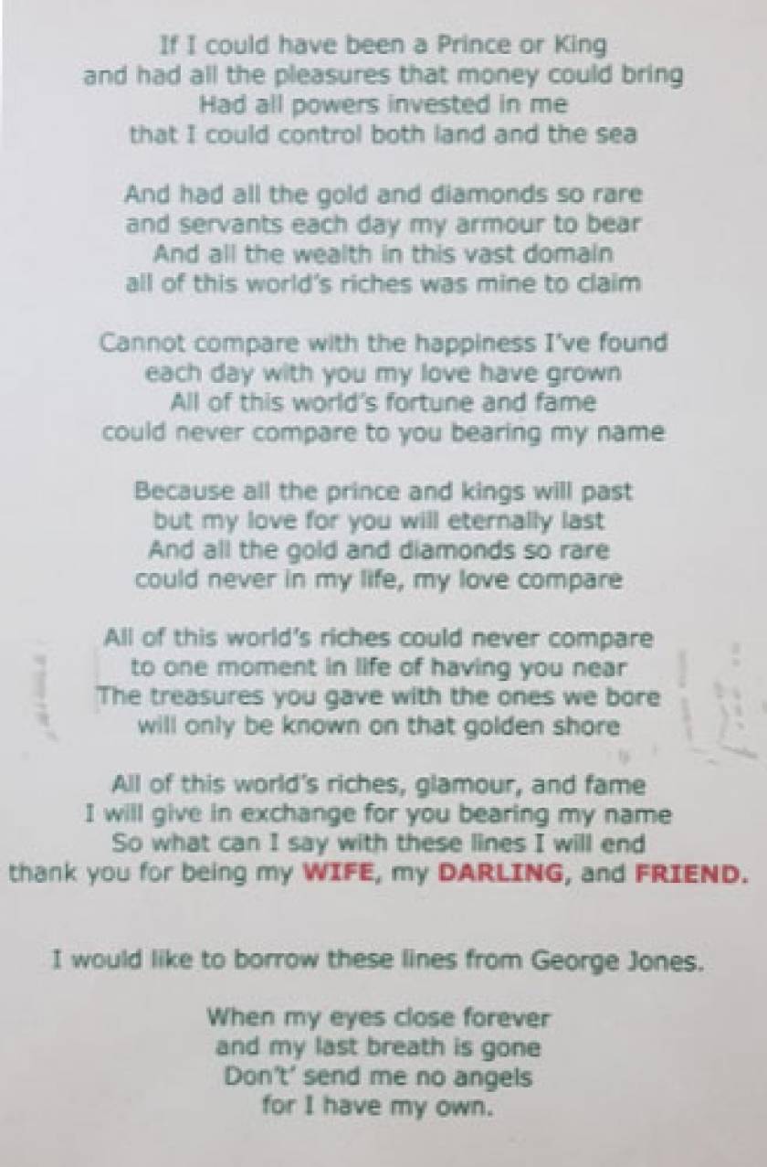 poem for wife